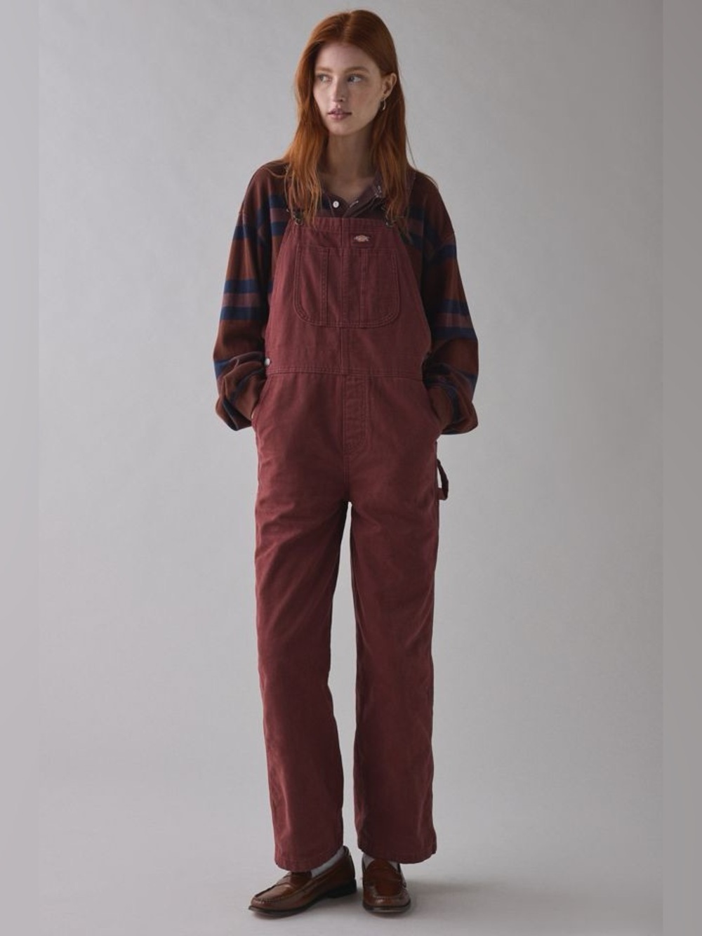 Dickies Double Front Bib Canvas Bib Overalls